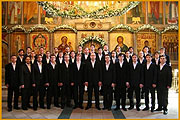 В Екатеринбурге выступил мужской хор московского Сретенского монастыря